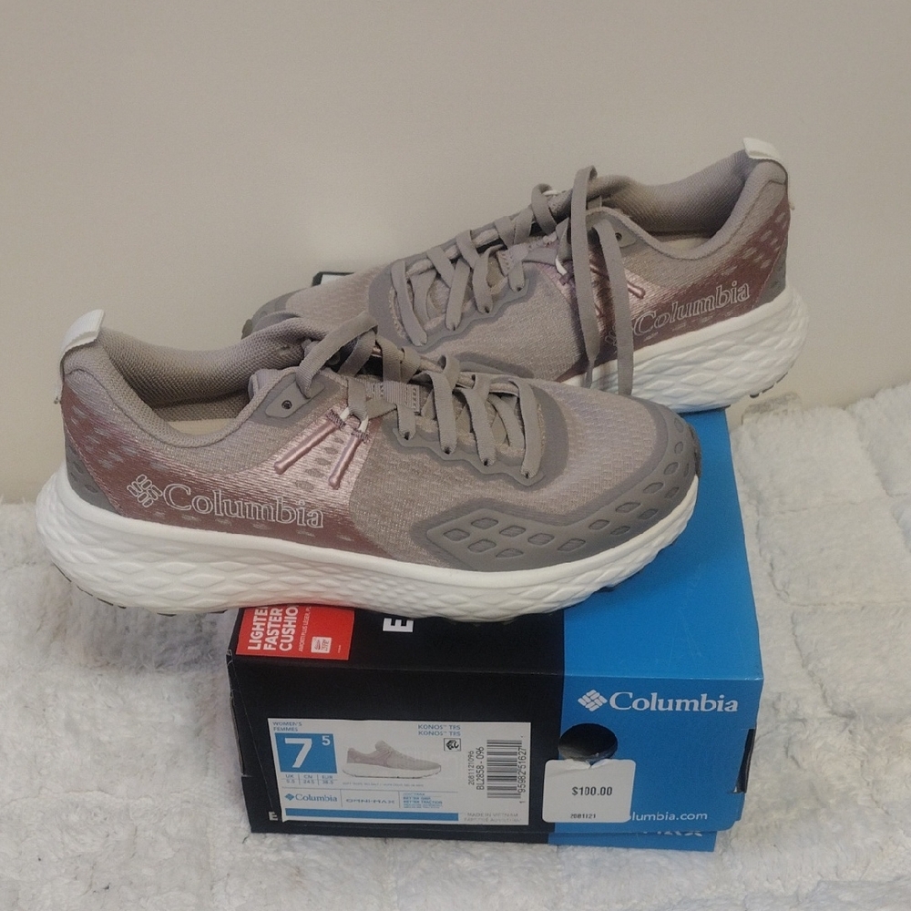NIB Columbia Women's Konos TRS Taupe and Sea Salt